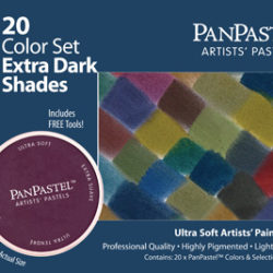 PAN PASTEL set da 20 colori EXTRA DARK SHADES - 30207