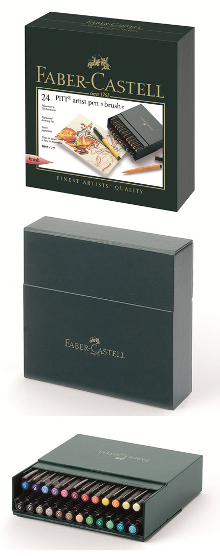 Set Pennarelli Pitt Faber-Castell da 24 pz - Ditta G.Poggi