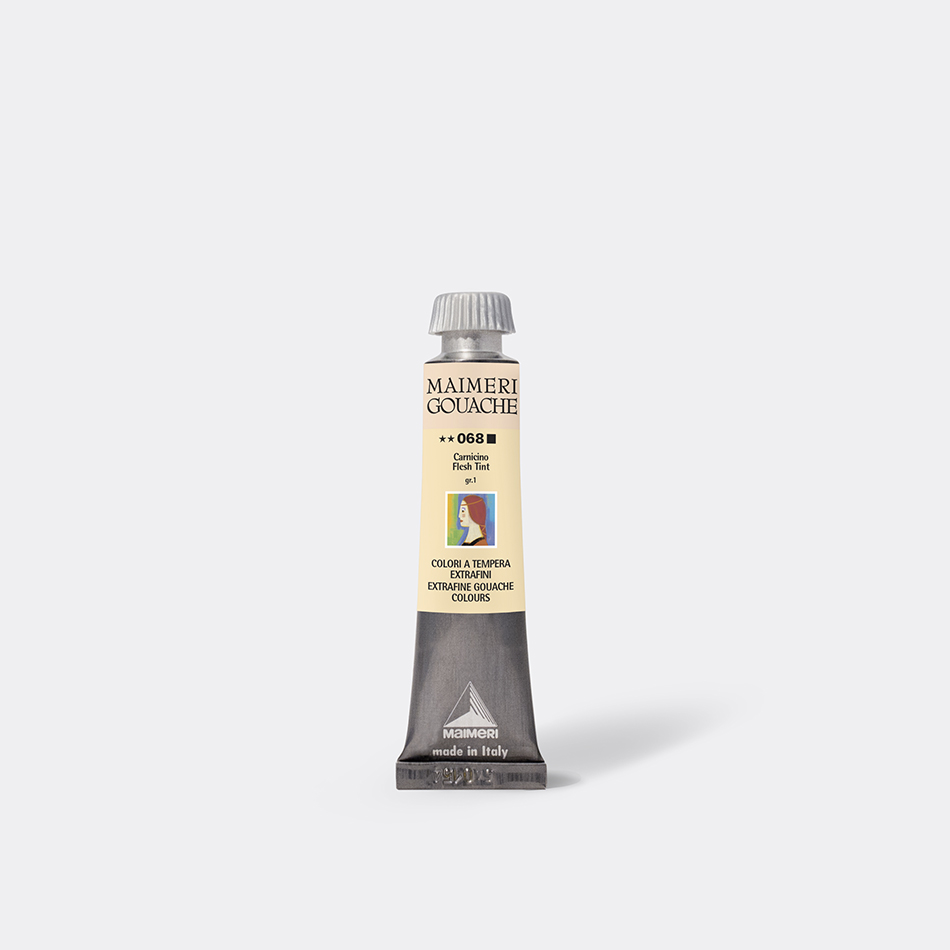 2002068 Colore Maimeri Gouache da 20ml - CARNICINO - Cod.068 - immagine 1