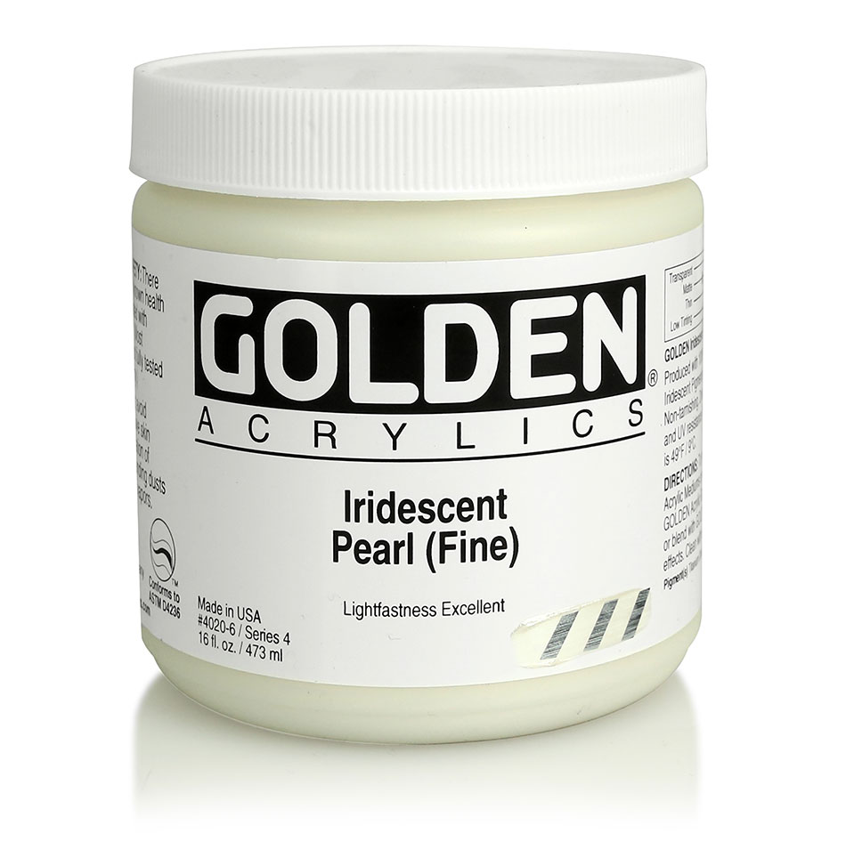 4020-6---Iridescent-Pearl-(Fine) Acrilici Golden HB iridescenti - immagine 1