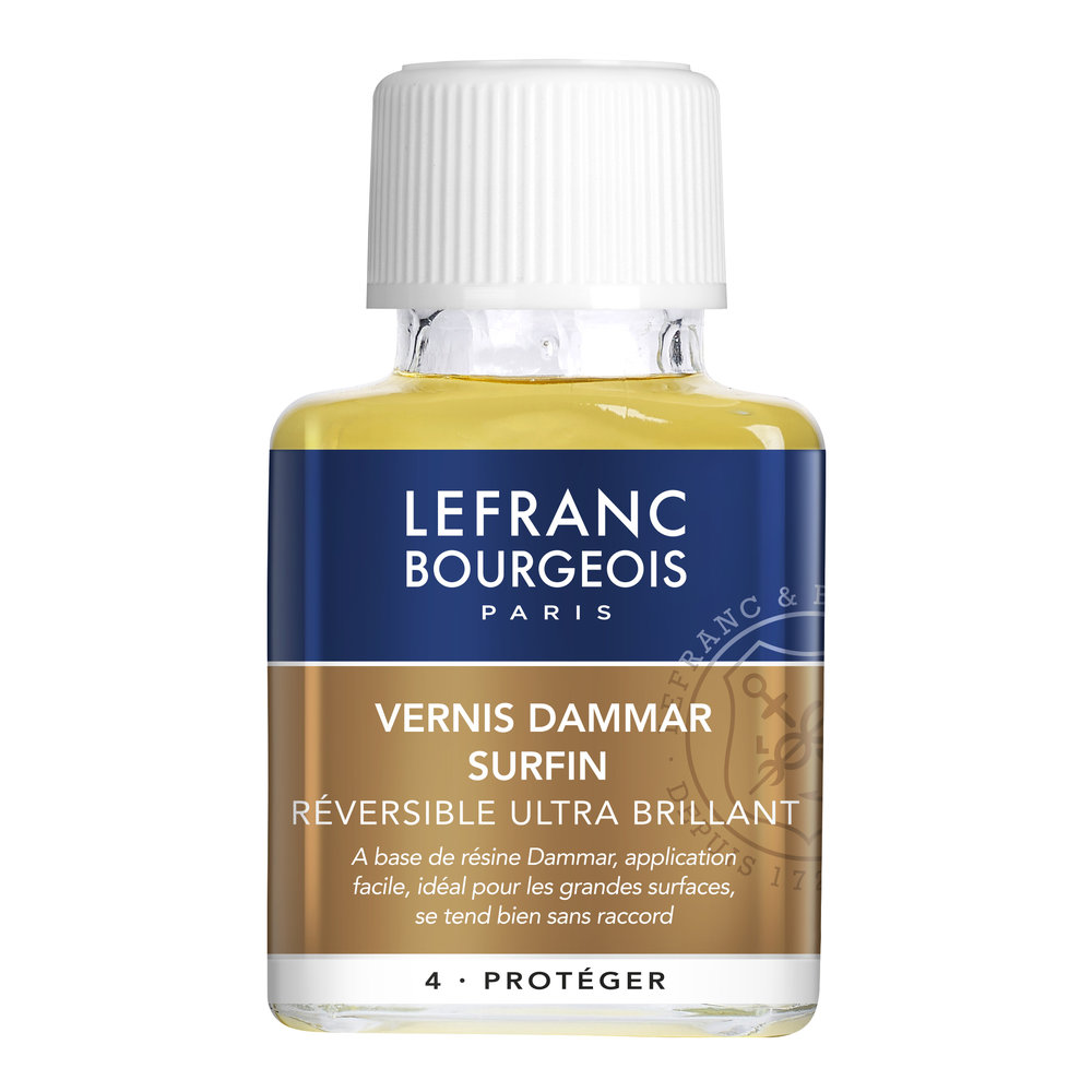 54922.jpg Lefranc Bourgeois - Vernice damar sopraffina - flacone da 75ml - immagine 1