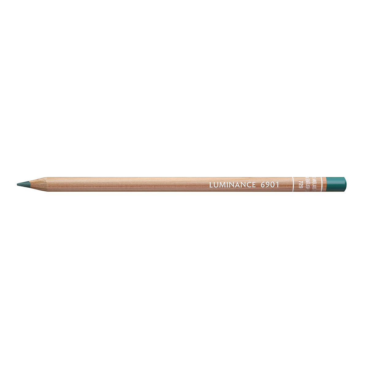 6901_729_Luminance Matita Luminance Caran D'Ache colore Verde inglese scuro 729 - immagine 1