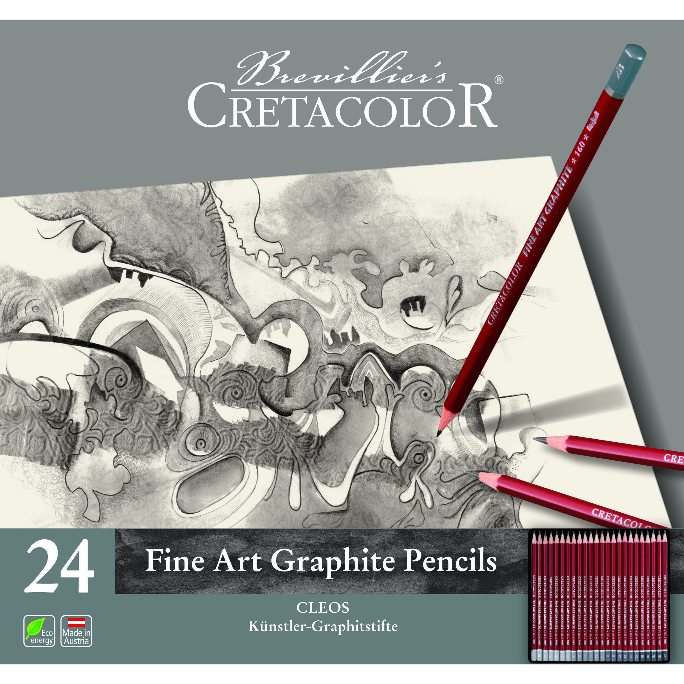 Cretacolor Graphite Pocket Set