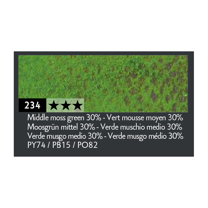 Verde muschio medio 30% - 234