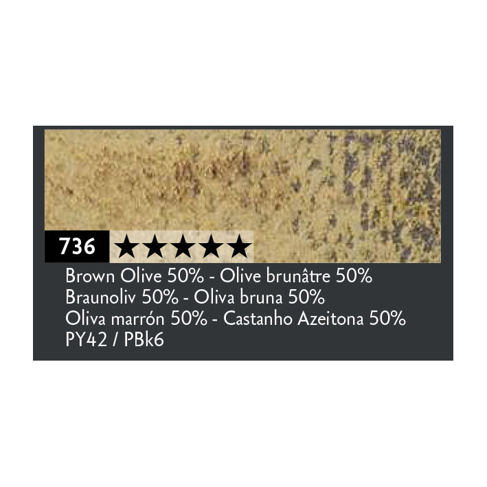 Oliva bruna 50% - 736