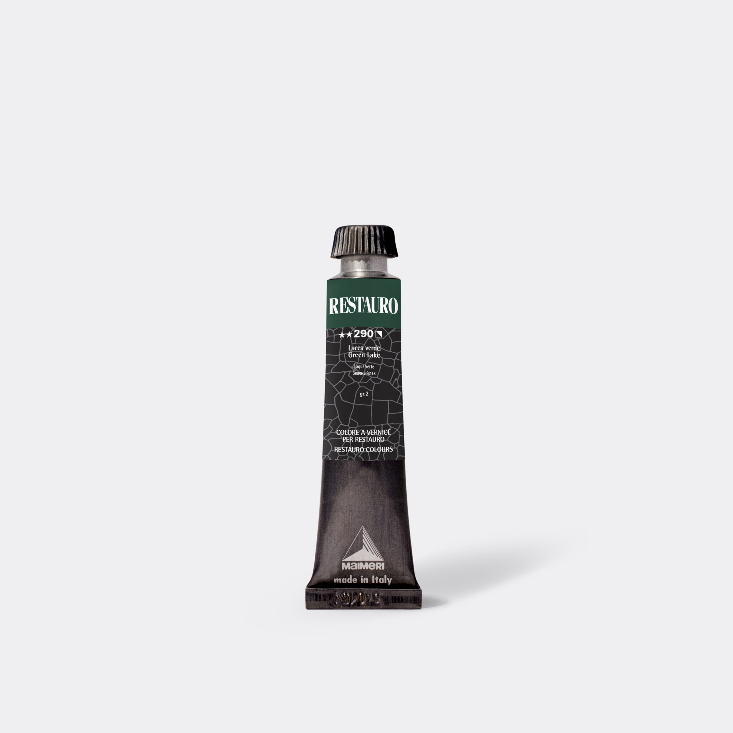 3302290 Colore Maimeri RESTAURO 20ML LACCA VERDE - S.2 - immagine 1
