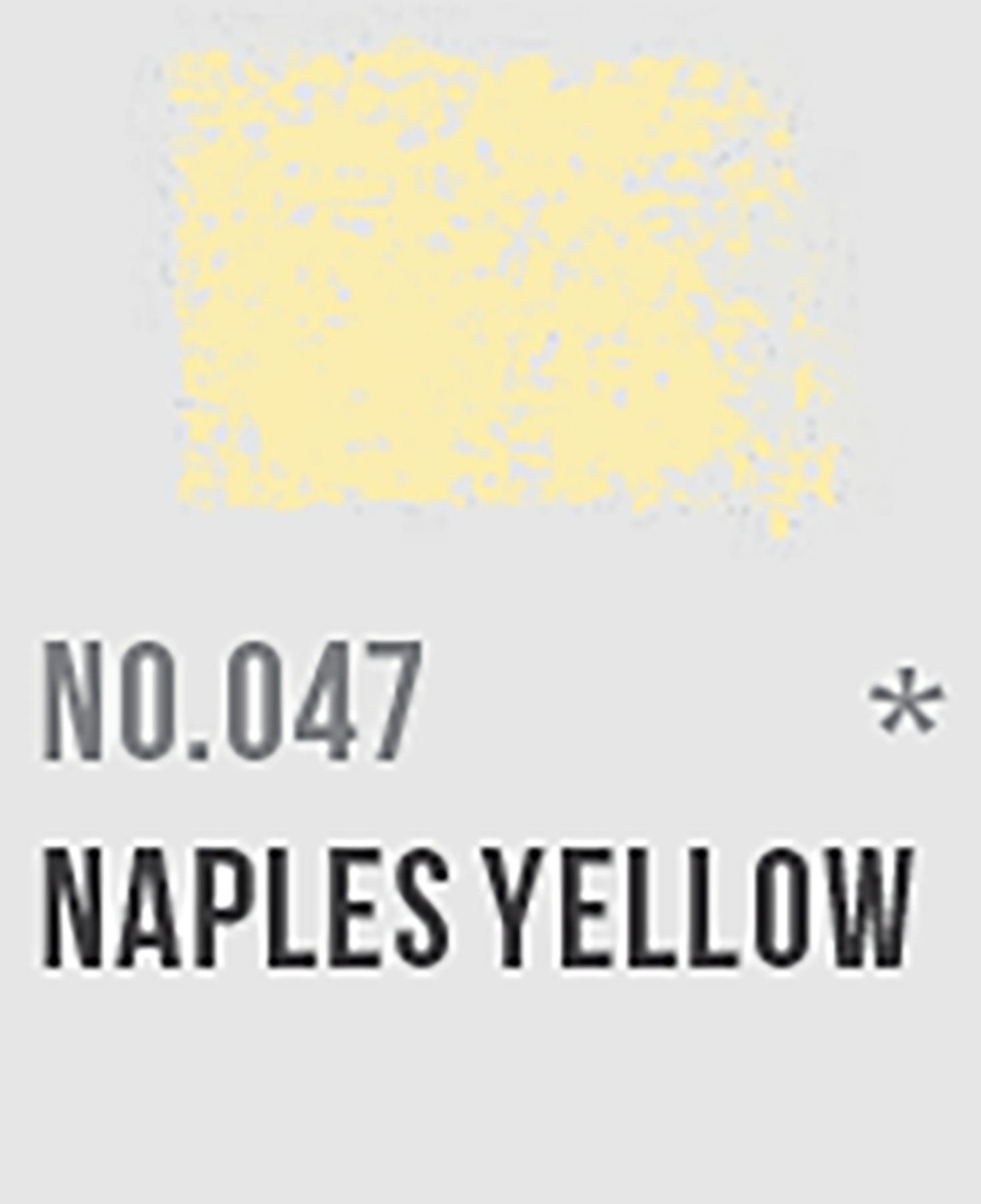pastelli-conte-colorati-poggi-047 PASTELLO CONTÈ CAP CARRE COLORATO - GIALLO DI NAPOLI - N.047 - immagine 1