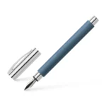 Stilografica Ambition resina opaca blu EF