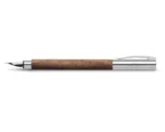 Stilografica Ambition Wood noce, EF - immagine 3