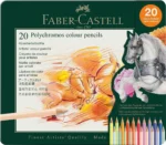 Polychromos Astuccio in metallo 20 Matite Colorate