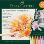 Polychromos Astuccio in metallo 20 Matite Colorate