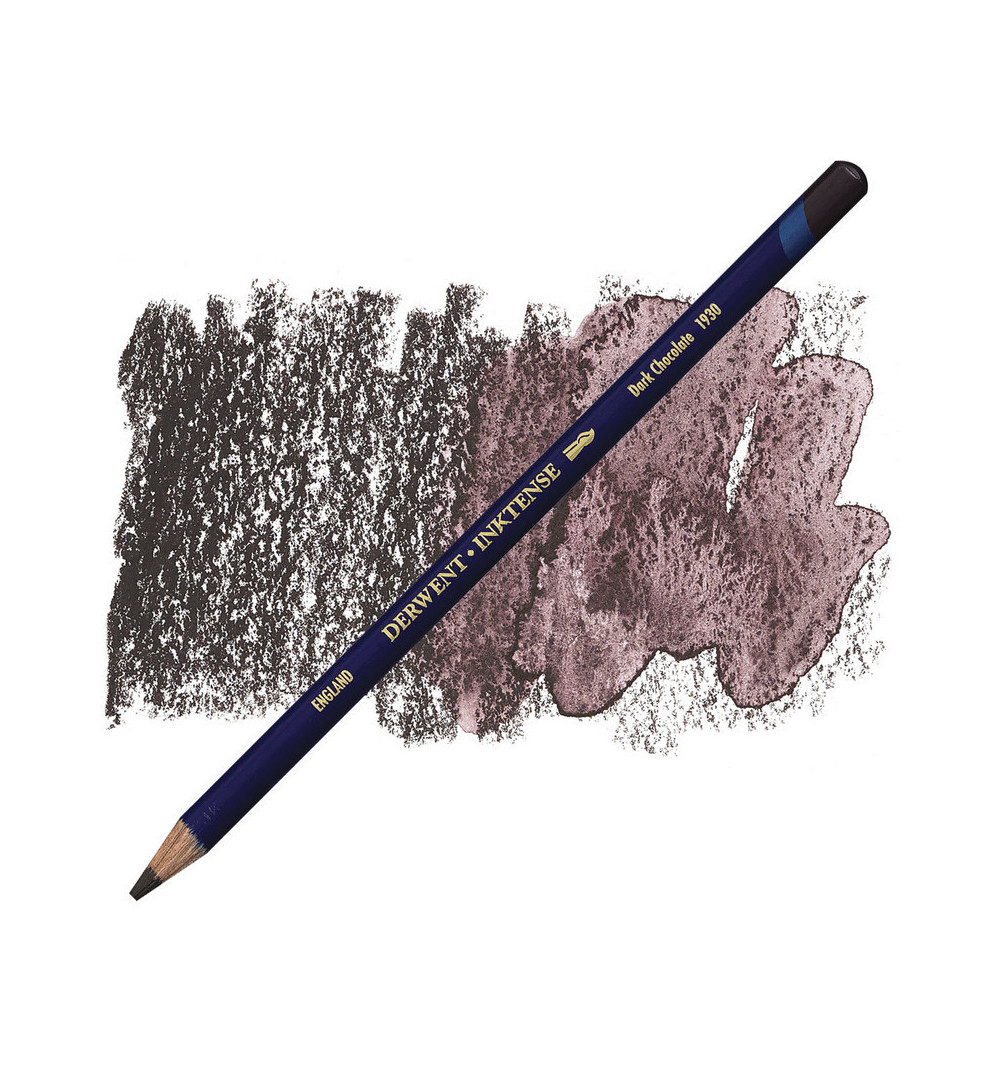 derwent-inktense-dark-chocolate-1930 Matita acquerellabile Derwent Inktense - immagine 1
