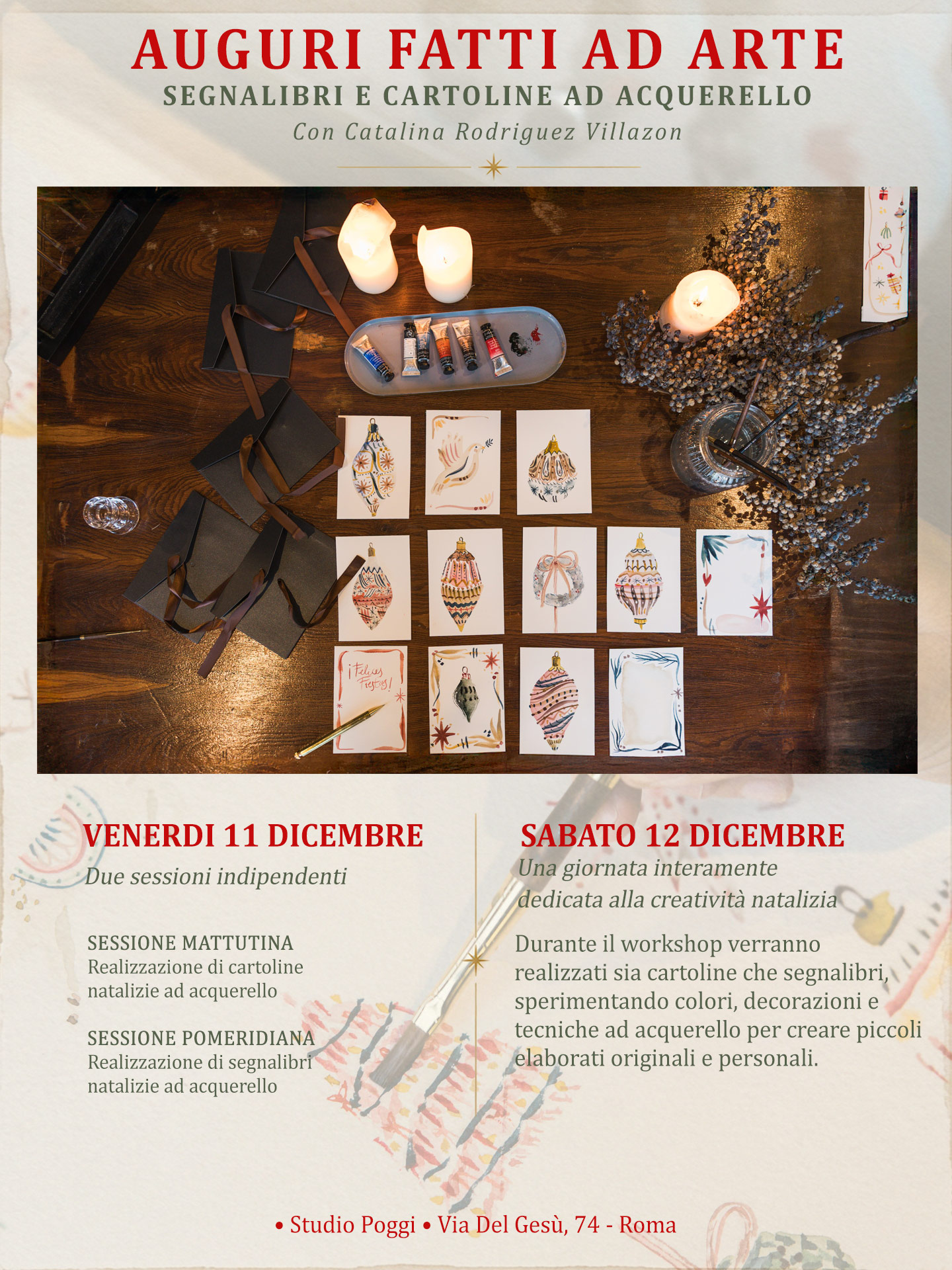 workshop-catalina-web Workshop Creativo di Natale con Catalina- 11/12 Dicembre - immagine 1